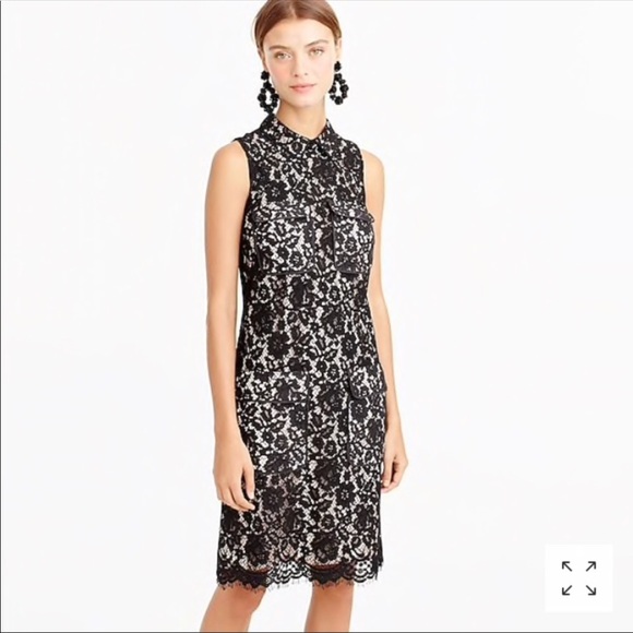 J. Crew Dresses & Skirts - J. Crew Lace Dress with front pockets, size 0